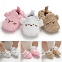 Cute Soft Sole Sneakers for Baby Girls and Boys (0-18M) - Anti-Slip Crib Shoes