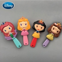 3D Cartoon Princess Comb Set - Snow White, Ariel, Belle, Aurora - Comfortable Air Cushion - Perfect Gift for Girls