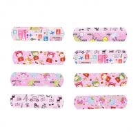 50PCs Waterproof Breathable Cute Cartoon Band Aid Hemostasis Adhesive Bandages First Aid Emergency Kit For Kids Children