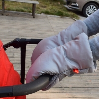 Fleece Pram Hand Muff for Winter Stroller Accessories