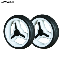 Alwaysme 2-Pack Stroller Wheel Replacements for Bikes and Carts