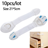 5Pcs/10pcs Creative baby safety Lock Plastic Drawer Door Toilet Cabinet Cupboard Safety Locks baby protection child newborns