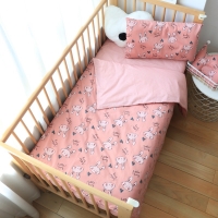3Pcs Baby Bedding Set Cotton Crib Bed Linen Kid Duver Cover Pillowcase Bedsheet Or Custom Made Mattress Cover No Filler Boy Girl