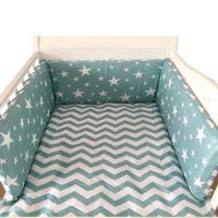 Crib Bumper Around Cot Baby Nursery Crib Sets Bumpers for Infant Cot Cradle Cartoon Boy Girl Cot Bedding Long Bumper 180x30cm