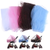 Baby Stroller Pushchair Mosquito Insect Shield Net Mesh Stroller Accessories cart Mosquito Net  Safe Infants Protection