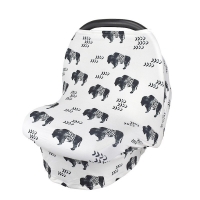 Stretchy Baby Car Seat Cover for Breastfeeding, Nursing, Shopping, and Cart Cover