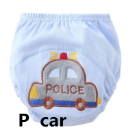 4pcs/Lot Baby Boy Training Pants Diaper Reusable Nappy Washable Cotton Learning Size100 for  13--16kg