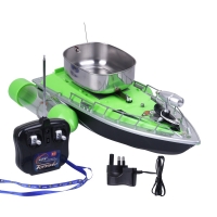 Wireless RC Fishing Boat with Fish Finder & Remote Control - Includes Charger (EU/US/UK) - High Speed Lure Boat
