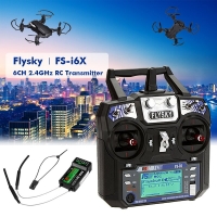 Flysky FS-i6 i6S i6X T62.4G 6ch AFHDS RC Transmitter with FS-iA6 FS-iA6B Receiver Radio Remote Controller For FPV Racing Drone