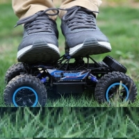 Waterproof 1:14 2.4GHz 4WD RC Rock Crawler for Off-Road Climbing.