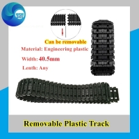 2pcs Plastic Track for Tank Chain Tracked Vehicle Clawler Track-type Remote Control Tank Accessory DIY RC Toy