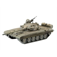 1:72 Scale Tank Action Figures - JSU-152, T-55A, M1A2, T72-MI - Assembled Mini Models - Great Gift for Children - DIY Toys.