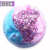 60ml Cloud Slime Fluffy Supplies Polymer Clay Charms Slime Glitter Playdough Magic Colored Sand Plasticine Toys For Children