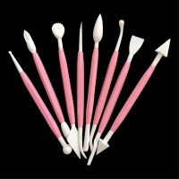 8pcs/set Plastic Clay Sculpting Set Polyform Sculpey Tools Set For Shaping Clay Playdough Tools Toys Polymer Modeling Clay Tools