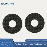 Customized CNC Cutting 1pcs Carbontex  Drag Washer For Fishing Reels Carbon Fiber 1.0mm
