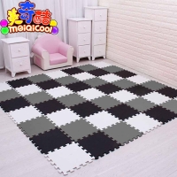 mei qi cool baby EVA Foam Play Puzzle Mat for kids Interlocking Exercise Tiles Floor Carpet Rug,Each 29X29X0.8cm playmat