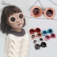2019 Children Accessories Lovely Protection Glasses Toddlers Boys Kids Shades Flowers Adorable Sunglasses Kids Gift Wholesale