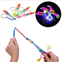 LED Slingshot Toys Set of 5 with Luminous Lights for Fun and Christmas Decor