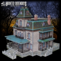 Phantom Manor Paper Model - Haunted House