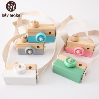 Wooden Montessori Camera Toy Pendant for Kids - Perfect DIY Nursing Gift