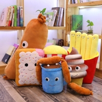 Cute Fast Food Plush Toys - Perfect for Kids Gifts!