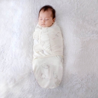 Cotton Baby Swaddle Sleepwear prevents startle reflex - 0-6 Months.