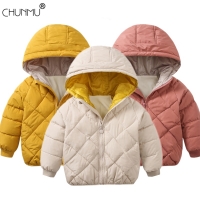 Baby Girls Jacket 2022 Winter Jacket For Girls Coat Kids Fleece Keep Warm Hooded Outerwear Children Clothes Infant Girls Coat