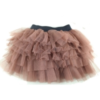 Fluffy Brown Tutu Skirts for Girls 3-8 Years Pettiskirt Petal Skirt