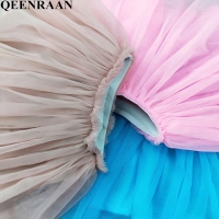Girl's Tulle Skirt for Spring/Summer - Princess Style Ball Gown Midi Pettiskirt for Babies and Children
