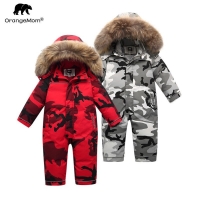Brand Orangemom Official Store Children's Clothing ,winter 90% down jacket for girls boys snow wear ,baby kids coats jumpsuit