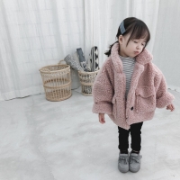 Girl Jacket Thick Warm Kids Clothes Winter Children Jackets for Baby Boy Outerwear Coat Toddlers 80~130 fleece