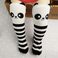 0 to 6 y Fox Baby Socks Knee High Girls Boys Toddler Socks Long Tube Lovely Cartoon Animal panda Infant Soft Cotton Socks Kids