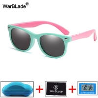 Kids Children Polarized Sunglasses Boys Girl Baby Unbreakable Silicone Safety Sun Glasses UV400 Eyewear Child Oculos with Boxes