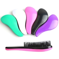 Anti-Static Detangling Hair Brush for All - Wet or Dry Hair, Gentle Bristles, Curly Hair, Salon Quality, Suitable for Baby, Kids, and Women.