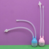Silicone Baby Nasal Aspirator - Prevents Backflow, Promotes Infant Nose Care and Hygiene