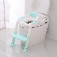 2 Colors Baby Potty Training Seat Children's Potty Baby Toilet Seat With Adjustable Ladder Infant Toilet Training Folding Seat