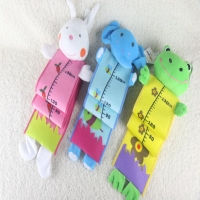 Animal-themed Plush Baby Growth Chart for Kids