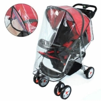 Universal Baby Stroller Rain Cover - Clear