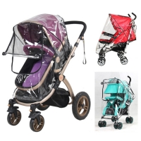 Universal Baby Stroller Rain Cover with Windows – Wind and Dust Shield