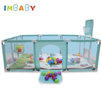 IMBABY Baby Fence For Baby Ball Pool Children's Tent Ball Pool Pit Dry Pool Kids Fence Newborn Fence Baby Activity Supplies