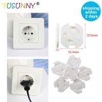 TUSUNNY 10/20/30pcs European Standard Baby Safety Socket Cover Children Electric Protection plugs in sockets  Security Cover