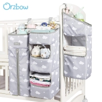 Hanging Diaper Storage Bag for Infant Bed - Orzbow Baby Bed Organizer