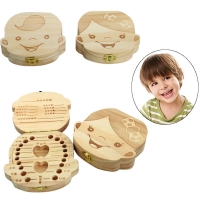 English/Spanish/French/Russian/Italian BabyTooth BoxTandendoosje In-english Milk Teeth Box In Spanish Box For Baby Teeth Gifts