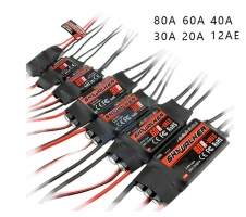 15A 20A 30A 40A 50A 60A 80A ESC Speed Controller With UBEC For RC Airplanes Helicopter Compatible Hobbywing Skywalker