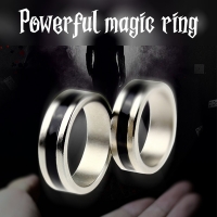 Magic Magnet Ring Strong Magnet Ring Magic Props Magic Skill Accessories Interactive Toys Children Gift