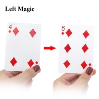 Fantastic 4 to 6 Moving Point magic tricks Close Up Card Magic  Professional Magician Trick  Magic Tool Magic Prop