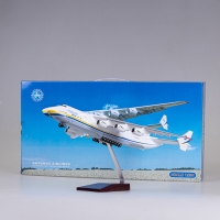 42CM 1/200 Scale For Antonov AN-225 AN225 Mriya Transport Aircraft Airplane Resin Plastic Replica Model Toy For Collection