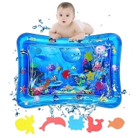 Baby Water Mat Inflatable Water Play Mat Crawling Pad Game Infant Summer Fun Play Cushion Developing Toy Babies Toys 0 12 Months