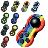 Fidget Pad Controller Anti Stress Adults Finger Toy Child Autism Adhd Anxiety Stress Relief Sensory Toys Games Antistress Toy