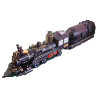 The Doctor's Train 3D Paper Model In The Movie 